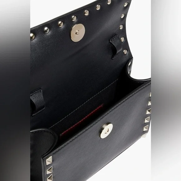 NWT VALENTINO GARAVANI Rockstud leather shoulder bag - Picture 4 of 13